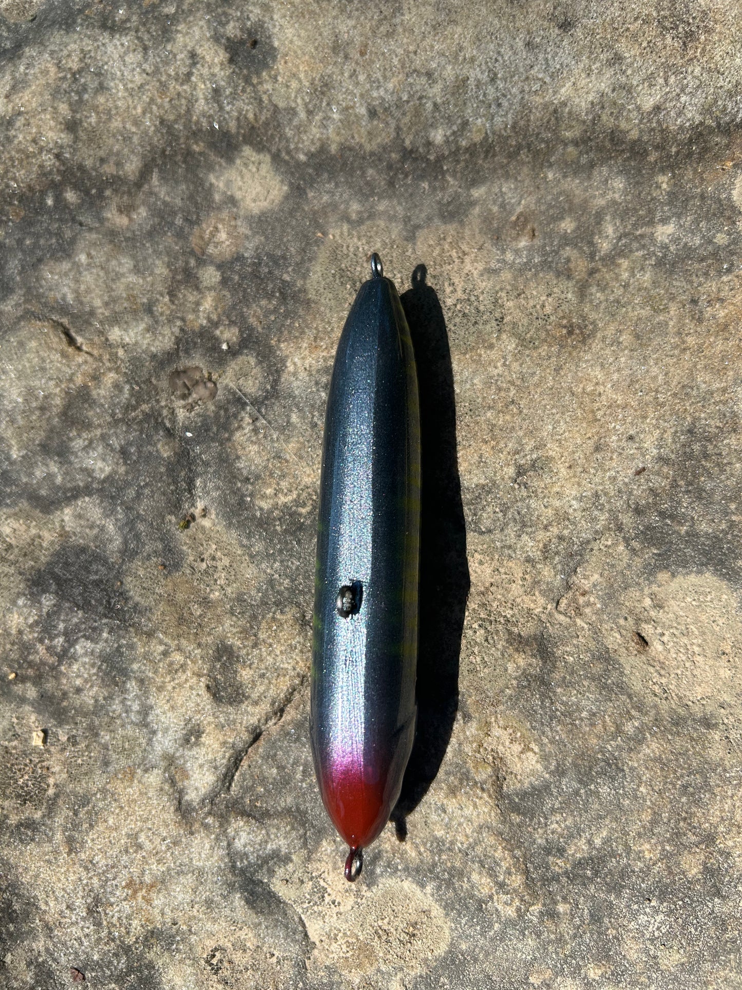 Green shad 3.5 spook Jr