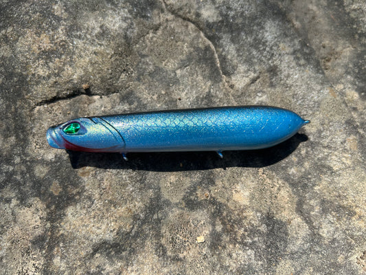 Red,white and blue 4 inch shower blow