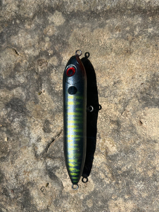 Green shad 3.5 spook Jr