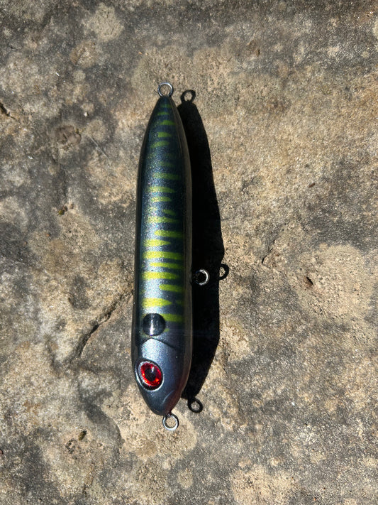 Green shad 3.5 spook Jr